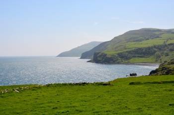 Vue d'un paysage irlandais. Vue d'un paysage irlandais.